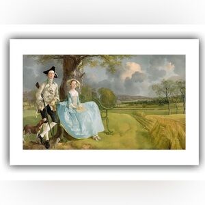 Pastoral Scene Art Print Mr. & Mrs. Andrews